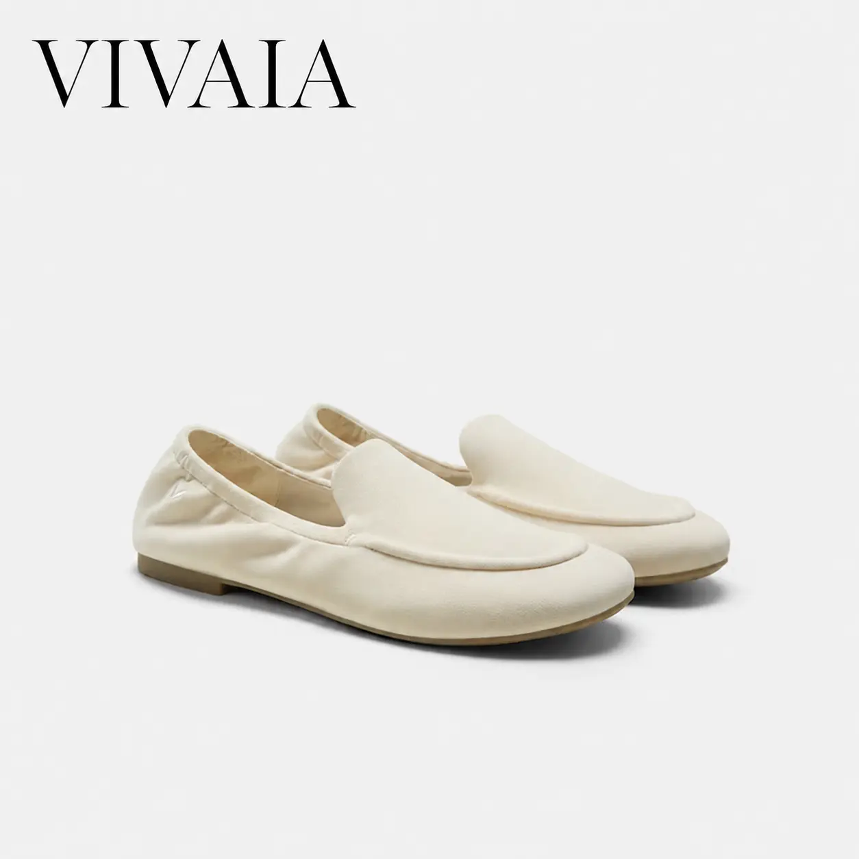 VIVAIA Women's Velvet Loafers - Soft Round-Toe Rubber Sole Slip-On Flats with Memory Foam, Lightweight Machine-Washable Shoes for Work, Back to School (Kepler),back to school,back to school haul