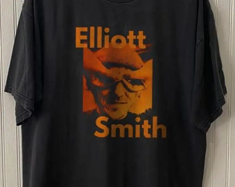 Elliott Smith Black Unisex Graphic Tee
