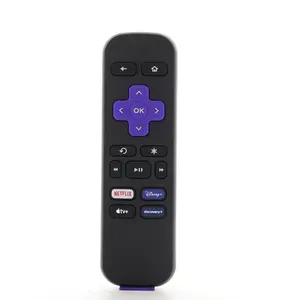 Dan's Originals for Roku RC-ALIR EXPRESS Streaming Remote Control | Netflix | Disney+ | Apple TV+ | Discovery+ - 3226001237