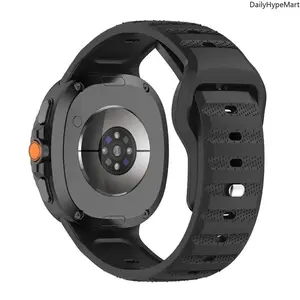 Silicone Sport Band, Wearable Tech Accessory for Samsung Galaxy Watch 8/Classic, Soft Replacement Strap for 40/44/46mm Smartwatch Accessories