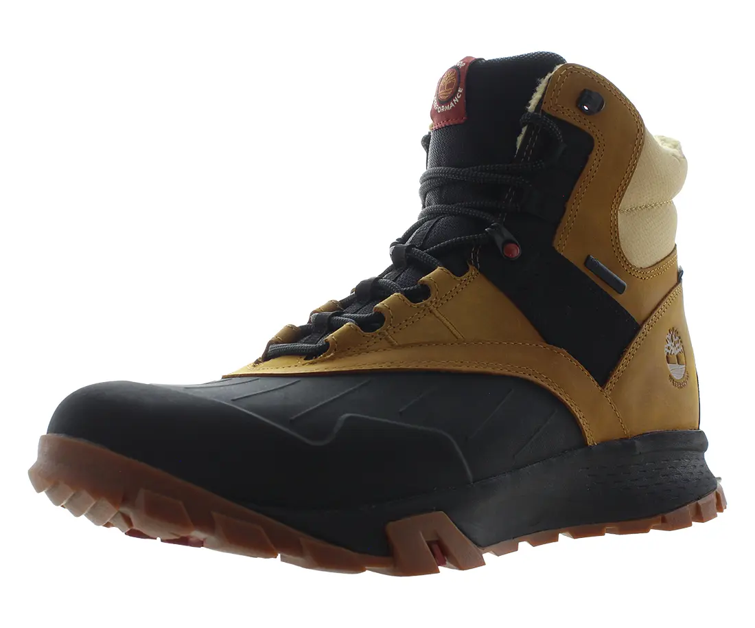 Timberland Mt. Lincoln Men's Mid Waterproof Insulated Boot, Outdoor Walking Shoes and Hiking Footwear
