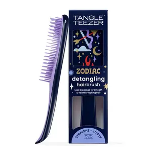 Tangle Teezer Zodiac Ultimate Detangler Hairbrush for Wet & Dry Hair, Eliminates Knots & Reduces Breakage for All Hair Types, Sagittarius