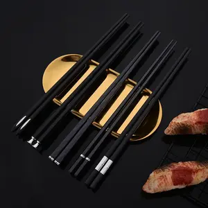 Durable Non-slip Chopsticks, 5 Pairs Reusable Chopsticks, Creative Kitchen Chopsticks, Household Chopsticks, Kitchenware Kitchen Cutlery Tableware Utensils for Home Restaurant