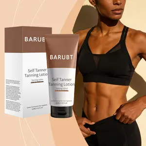 Self-Tanning Moisturizing Lotion (Body Care Moisturizer), Refreshing Transparent Formula, Natural Hydrating Skin Care, Daily Outdoor Use, 222ml/7.5oz