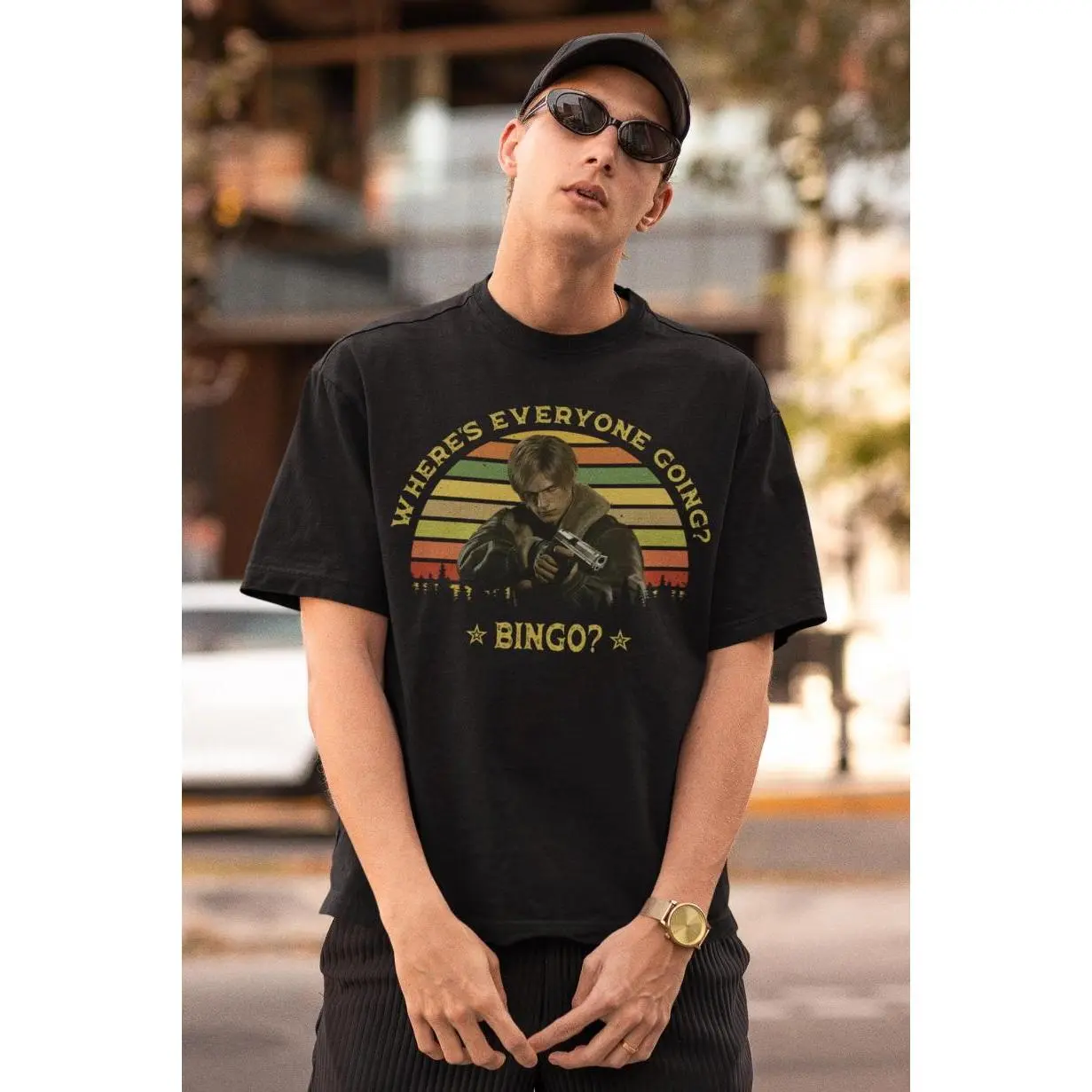 Resident Evil Leon Kennedy Bingo T-Shirt, Chris redfield Shirt, leon s kennedy shirt, resident evil shirt, umbrella corp, umbrella corp Shirt, umbrella corp tshirt, umbrella logo Shirt, umbrella logo tshirt, umbrella symbol tee, umbrella