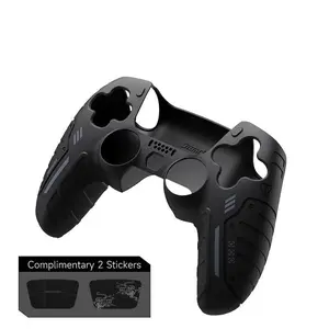 Silicone Game Controller Protective Case, Anti-slip & Anti-sweat Game Controller Protector, Console Accessories for PS5 Controller