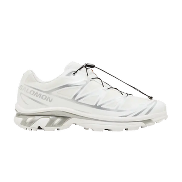 Salomon XT-6 GORE-TEX Casual Outdoor Sports Footwear - White Silver, Waterproof, Narrow Fit, Runs Small, Cushioned Sole for Running, Hiking