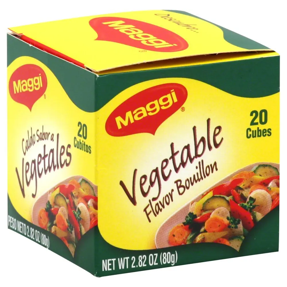 Maggi Veggie Bouillon Cube 2.82 OZ