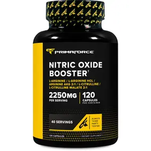 Nitric Oxide Booster Capsules for Muscle Pump & Workout Performance Support