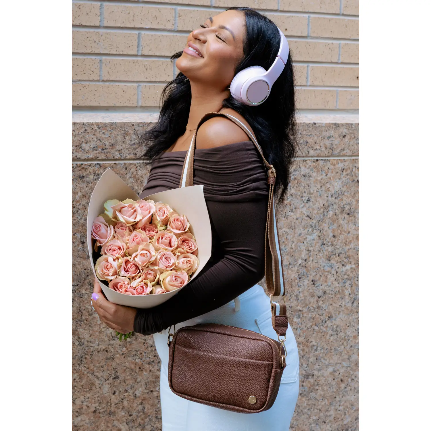 Willow Convertible Crossbody Bag - Casual Multifunctional Handy Bag with Adjustable Strap, Compact Design & Interior Pockets Full Of Features