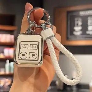 Premium Key Chain Protective Case, Suitable for Ford Focus, Explorer, F-150, Escapee, Etc., Suitable for Mercury Grand Marquis, Lincoln Town Car, MKZ, Mazda Cx-7,Cx-9, Etc.-Durable Car Accessories