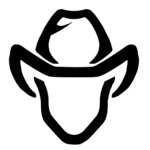Cowboy sticker