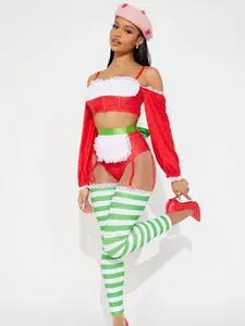 Strawberry Cutie 5 Piece Costume Set - Multi Color