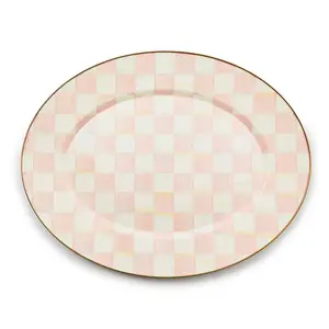 Rosy Check Large Oval Platter