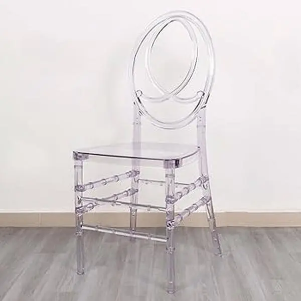 Clear & Transparent Resin Phoenix Chair for Sale Modern Indoor Statement Piece with Sleek Design and Elegant Finish