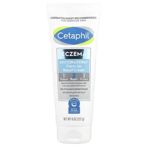 Cetaphil Eczema, Restoraderm® Flare-Up Relief Cream, 8 oz (227 g)