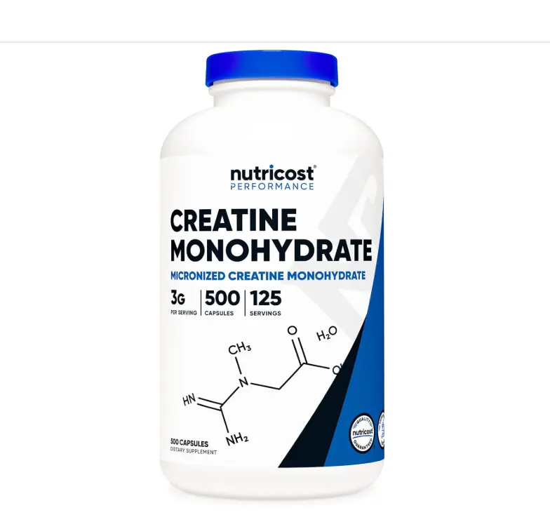 Nutricost Creatine Monohydrate Capsules Nutricost Creatine Monohydrate Capsules