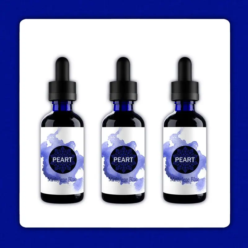 1% Methylene Blue Pharmaceutical Grade, USP Grade, Third-Party Tested Brain Health Dietary Supplement,Energy Booster, No Formaldehyde, Pain Relief