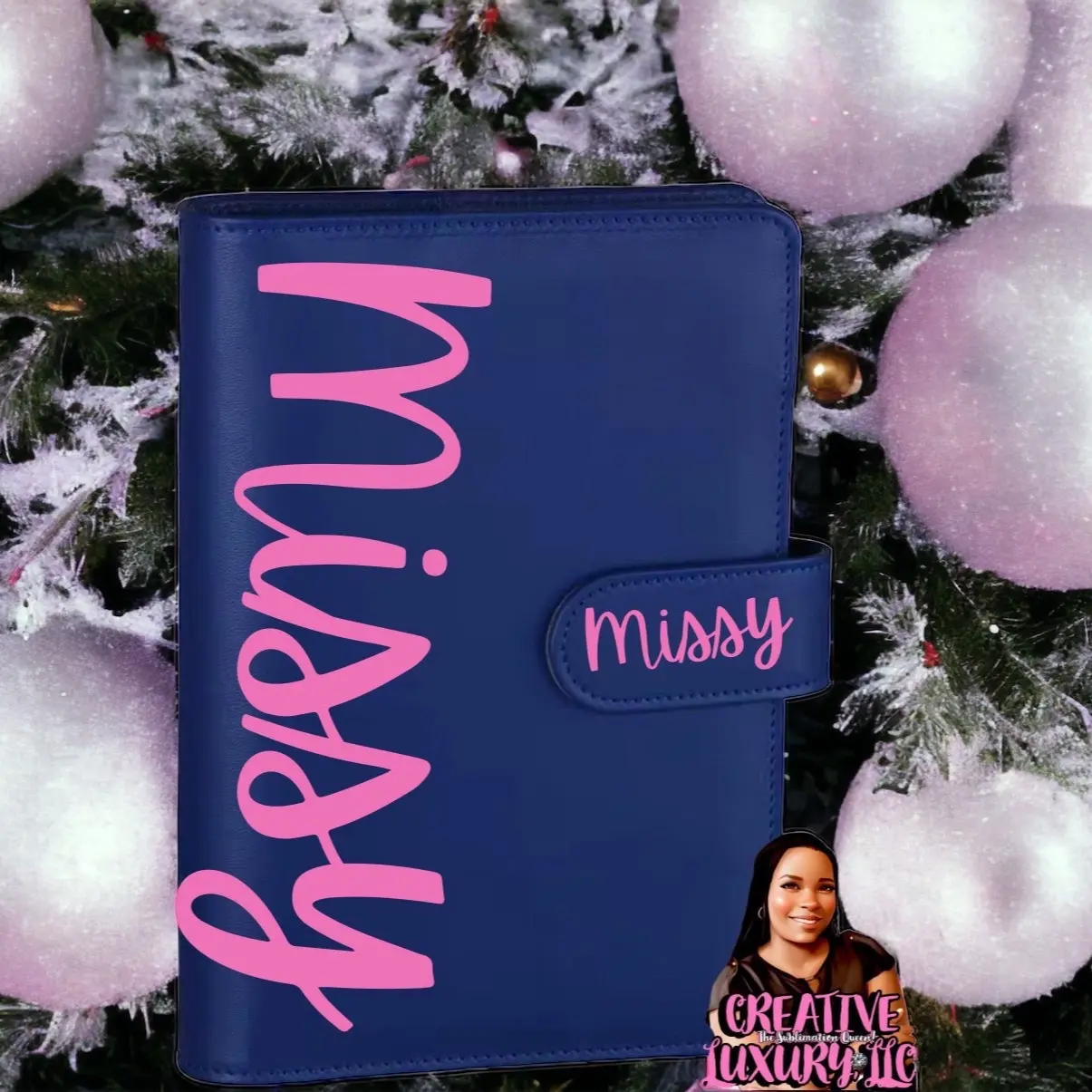 MEGA Font Sized Personalized A6 Budget Binder. Includes 6 free cash envelopes