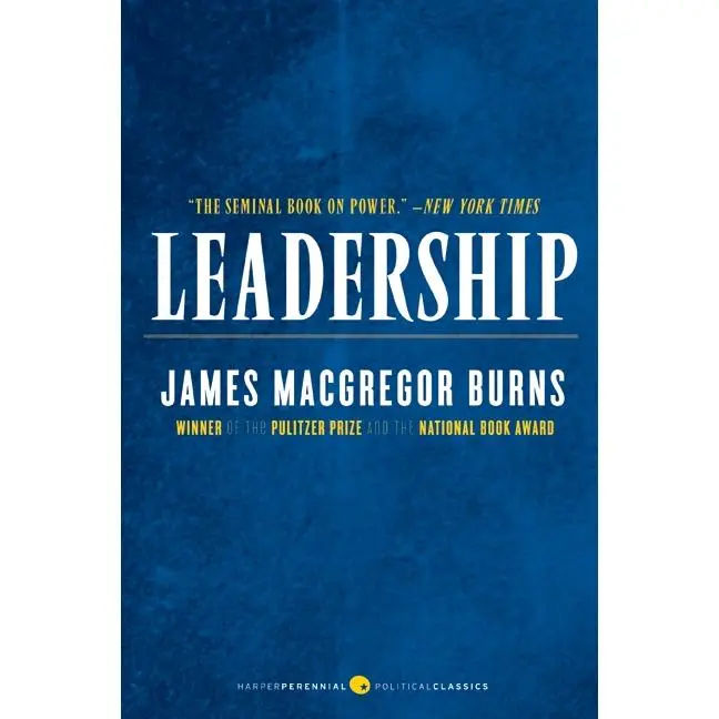 Leadership by James M. Burns [Paperback Book]