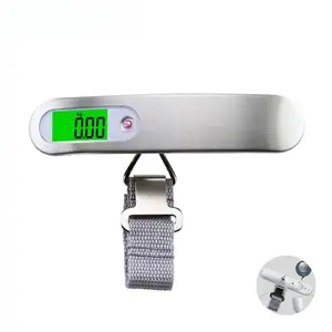Portable Digital Luggage Scale, 50kg/110lbs Handheld Suitcase Scale, Multi Unit LCD Travel Weighing Scale