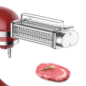 GVODE  Meat Tenderizer Attachment for KitchenAid Mixer, Meat Tenderizer Machine with Stainless Steel Gears, Compatible with KitchenAid Mixer,Utensils
