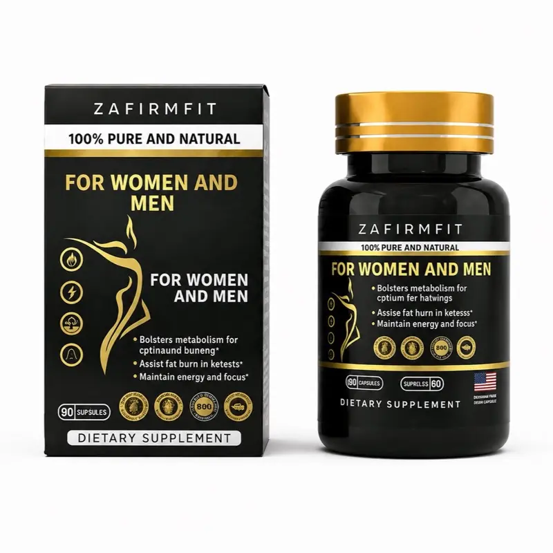 ZAFIRMFIT Natural Vitamin Capsules - 30 Count, Healthcare Dietary Supplement for Daily Wellness Support, Brain Health & Fitness Nutrition (with Powder Base)