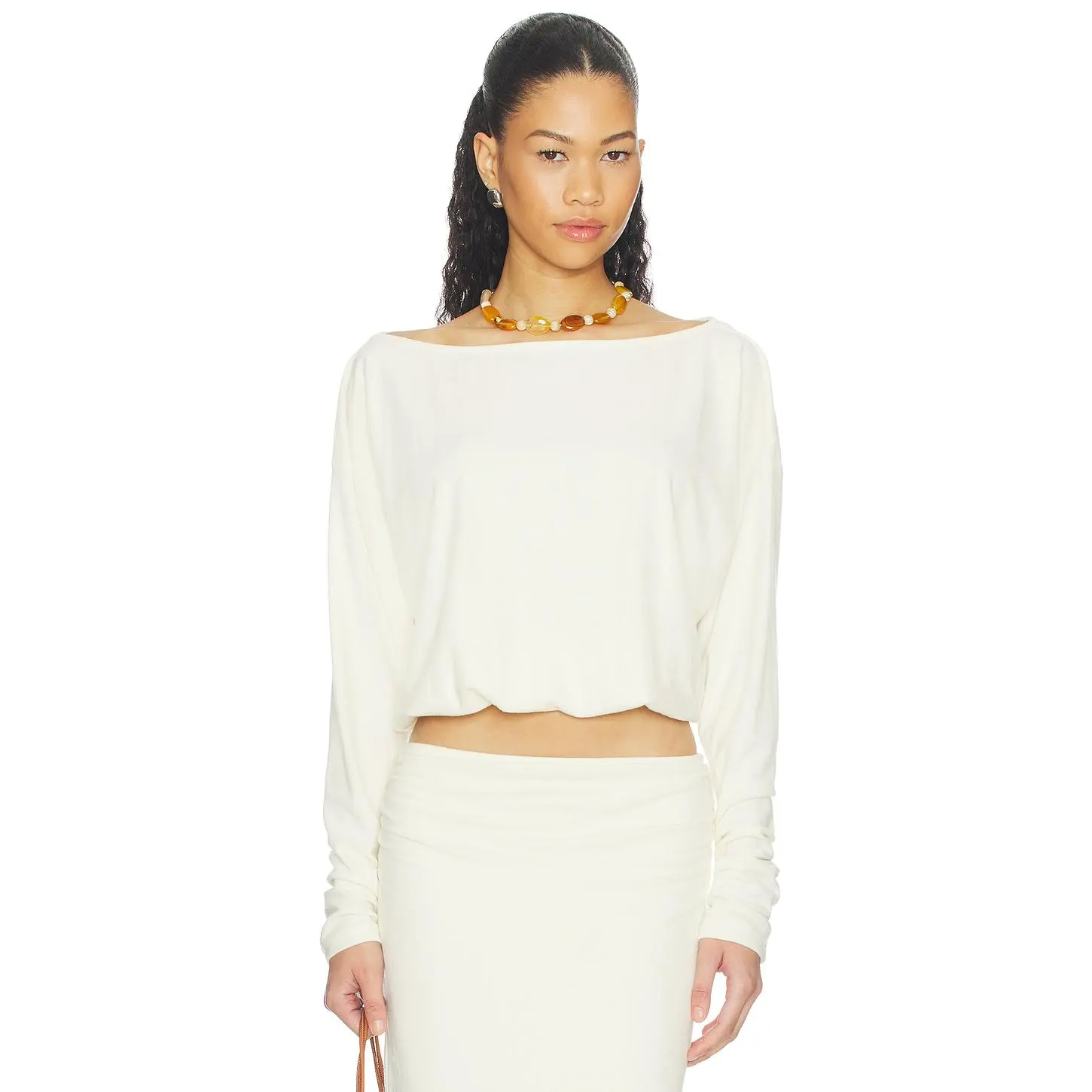 SNDYS Alira Top in Cream