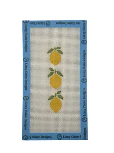 Sweet Lemons Needlepoint Canvas