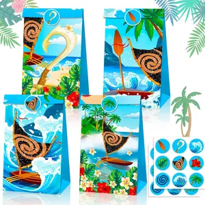 LaVenty Moana Party Favor Bags Moana Party Supplies Moana Party Decoration Moana Birthday Moana Party Gift Treat Bags