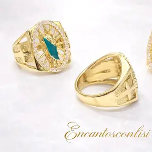 Anillo San Judas . Varias tallas disponibles. Laminado de alta calidad