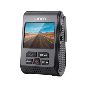 VIOFO Dash Cam A119 V3 2K 2560x1440P Quad HD+ 60FPS Front Car Dash Camera, 5MP STARVIS Sensor, 140-Degree Wide Angle, GPS Included, Buffered Parking Mode, True HDR, Motion Detection, Time Lapse