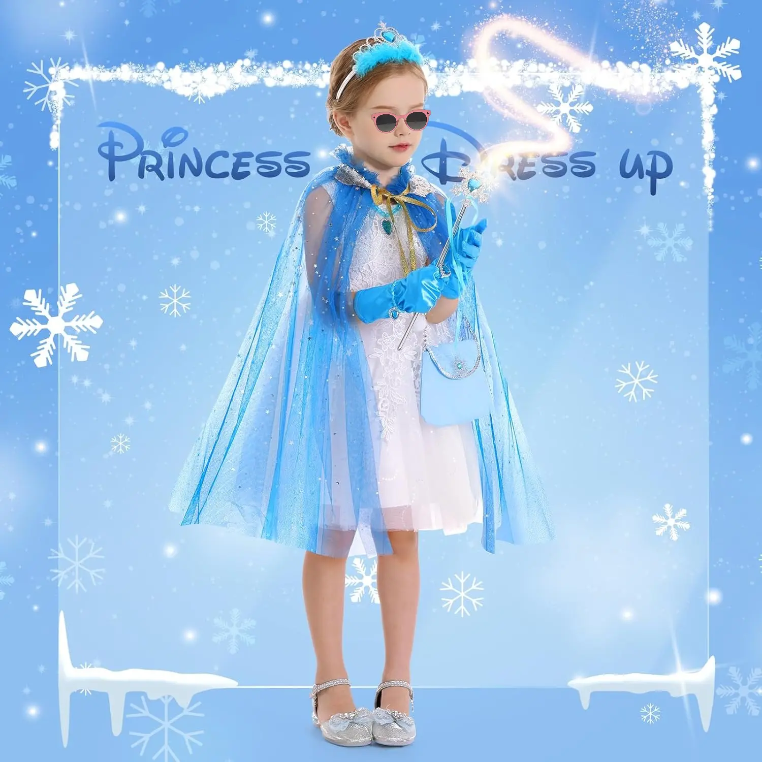 sleeping beauty blue pink dress PREORDER