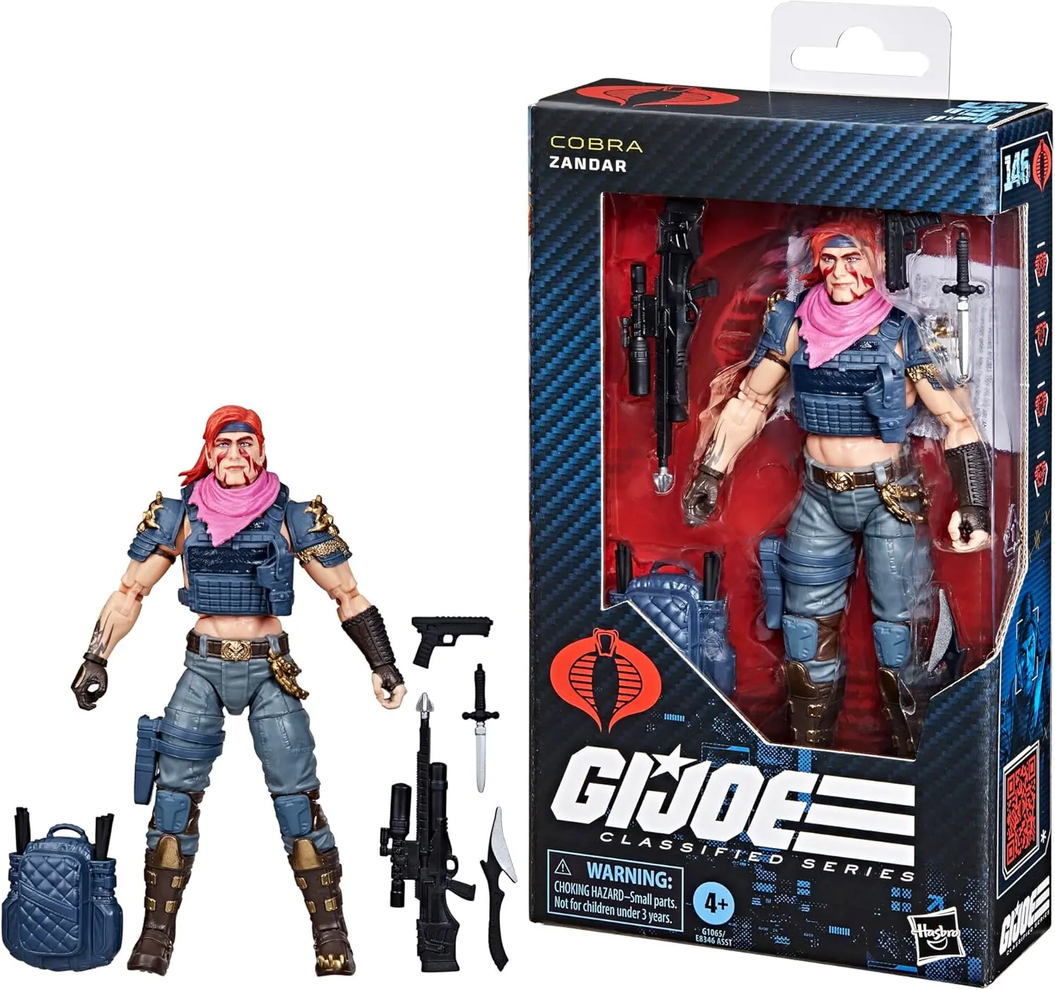 Hasbro Classified Series #146 Zandar 6-Inch Collectible Figure