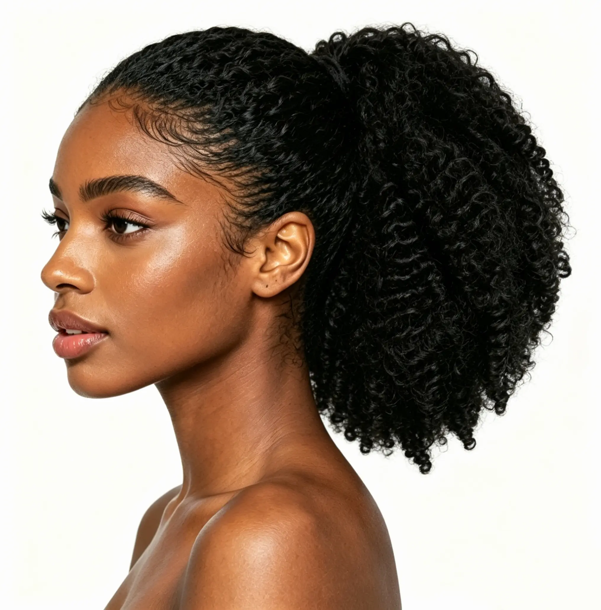 Marley Hair Ponytail Extension For Women Afro Kinky Curly Ponytail Extesnion Synthetic Drawstring Ponytail