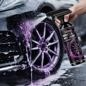 Advanced Wheel & Rim Cleaner Spray – Non-Acidic Formula for Deep Cleaning – Safe for Aluminum, Chrome & Alloy Wheels – Instant Brake Dust Dissolver 120ml/4 fl.oz