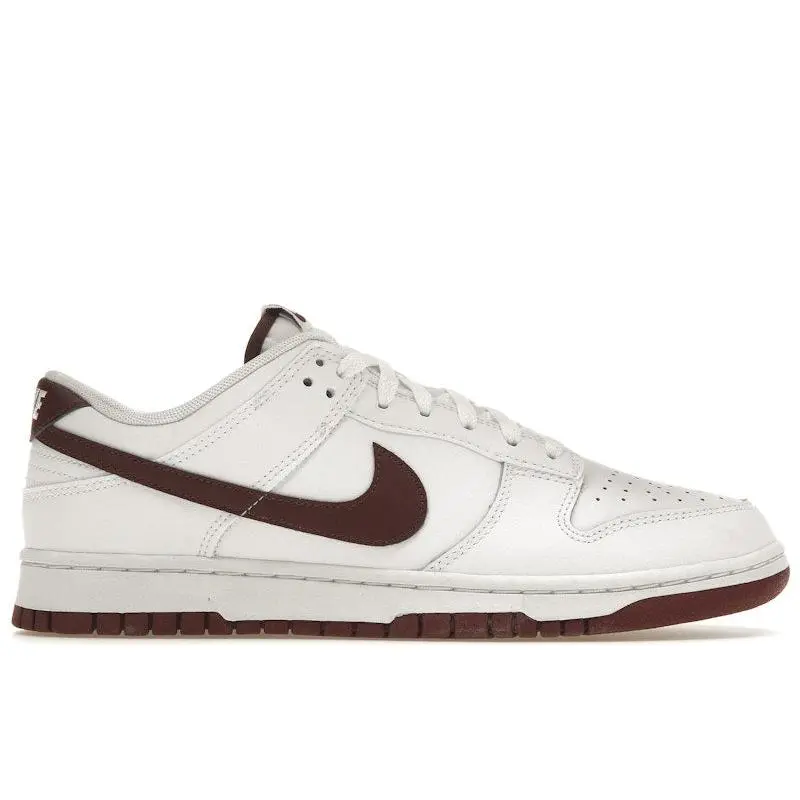 Nike Men's Dunk Low Retro White Night Maroon, from StockX