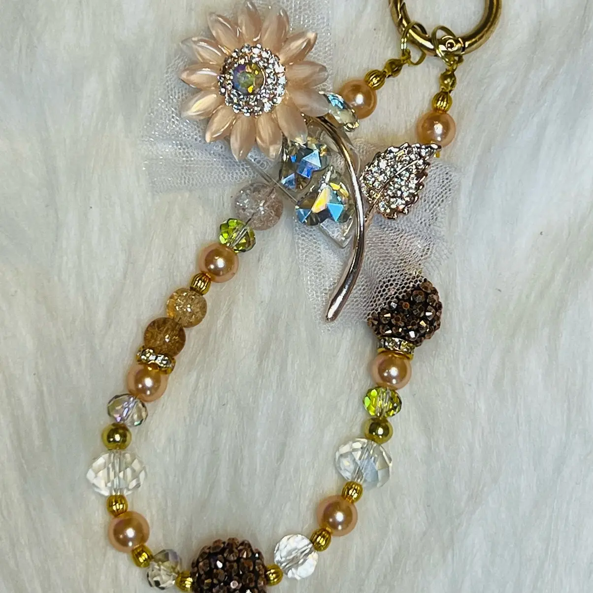 Fancy Phone Chain Sunflower