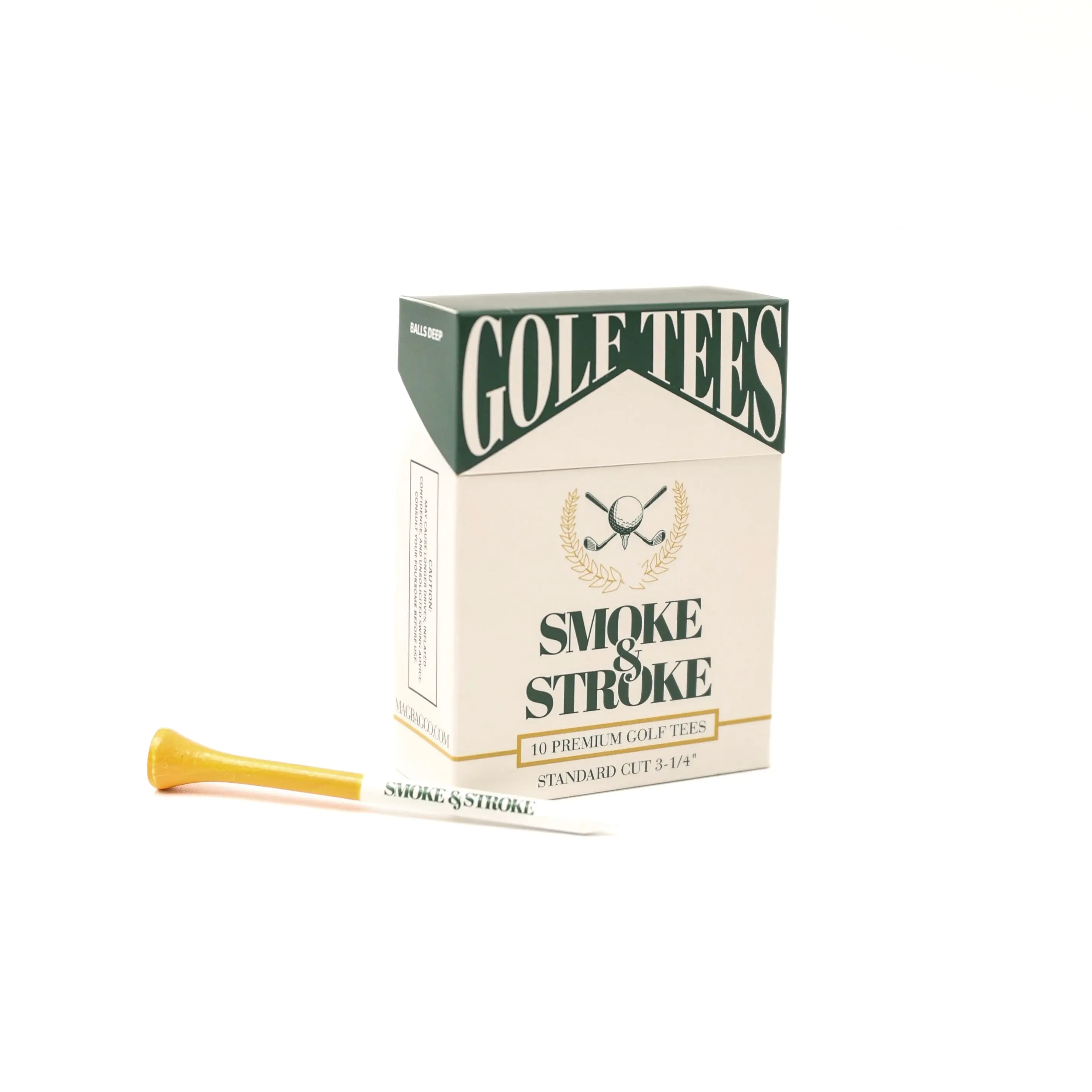 SMOKE AND STROKE GOLF TEES