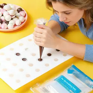 35-Cavity Lava Filling Silicone Mold 5g Round Mini Mold For Mooncakes, Chocolate, Hawthorn Balls, Mousse Cakes & Bread Food-Grade Silicone Easy Release & Non-Stick Reusable Baking Tool Perfect for Homemade Desserts & Pastries -RR