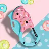 Pink Donut Design EDC Pocket Knife - Folding Utility Box Cutter, Home Supplies Tools and Gadgets, Outdoor Tool, Cool Gifts for Adults, Mini Useful Items, Mini Stuff That Actually Works, Stocking Stuffers Gift for Boyfriends