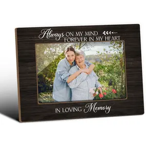 In Loving Memory Picture Frame, Memorial Picture Frames, Tabletop Photo Frame for Desk Memory Gifts For Loss Loved Ones, Bereavement Sympathy Gifts, Memorial Condolences Remembrance-04