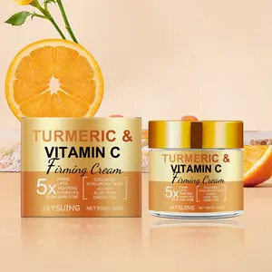 Jaysuing Turmeric Vitamin C Face Cream - Gentle, Hydrating, Moisturizing, Nourishing & Firming Skin Care Daily Moisturizer