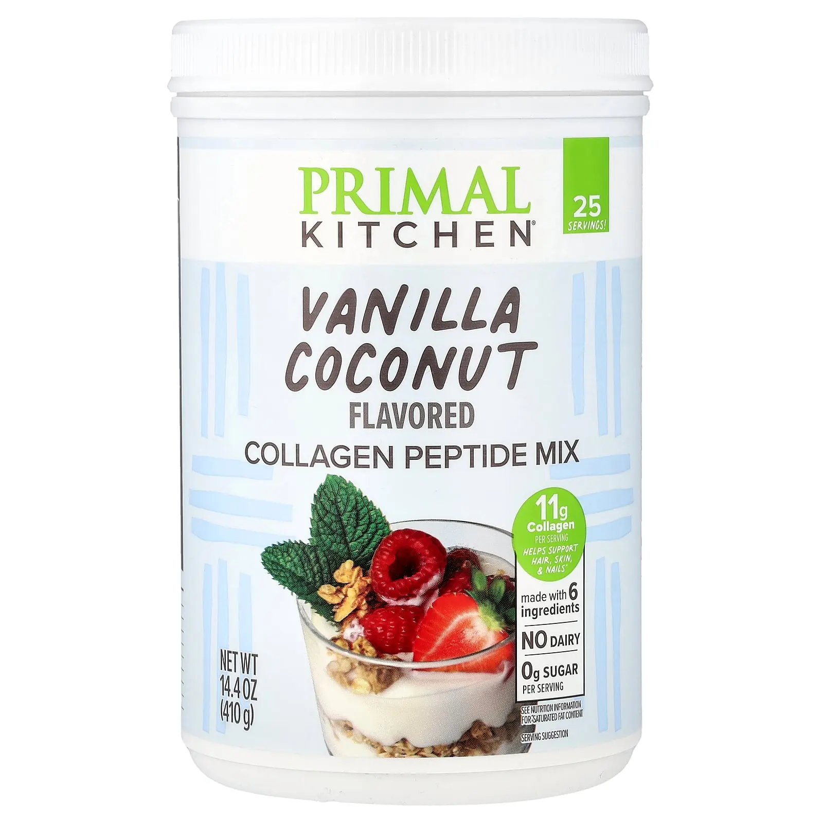 Primal Kitchen Collagen Peptide Mix, Vanilla Coconut, 14.4 oz (410 g)