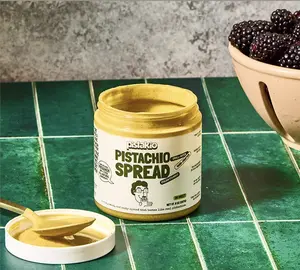 Pistakio - OG Creamy Pistachio Nut Spread Butter 100% Real Pistachio Nuts Sugar Peanut 8oz