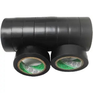 1 roll of black electrical tape | high temperature resistant wire insulation tape | suitable for home decoration use