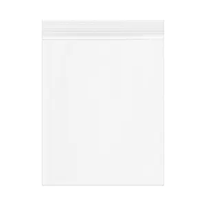 100 Pack 4 x 6 inch Clear Plastic Ziplock Bags, Reclosable Zip Bags with Resealable Lock Seal Zipper