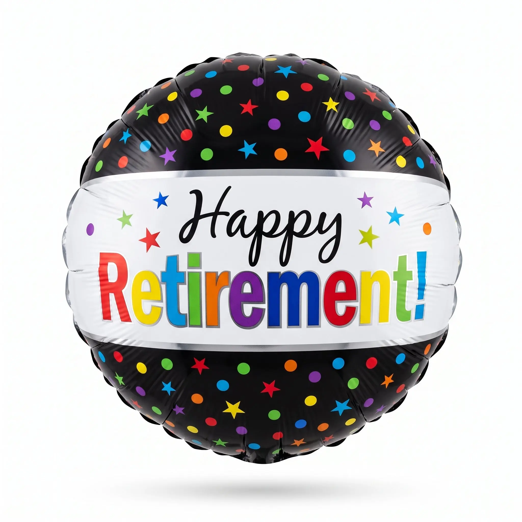 Happy Retirement Confetti Foil Balloon