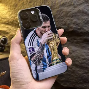 CLC Messi Transitions from Being a 'Young Prodigy' to a 'World Cup Winner' with a Phone Case Designed for Iphone 17 16 15 14 13 12 11 Pro Max Plus Air, Options, Stylish Design, And Soft TPU Material That Offers Drop Resistance Cellphone Smartphone