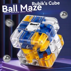 3D Puzzle Cube Toy, Brain Teaser Toy, Challenging Game, Puzzle Cube Toy, Speedcube, Rubikscubes, Birthday Gift for Kids & Adults